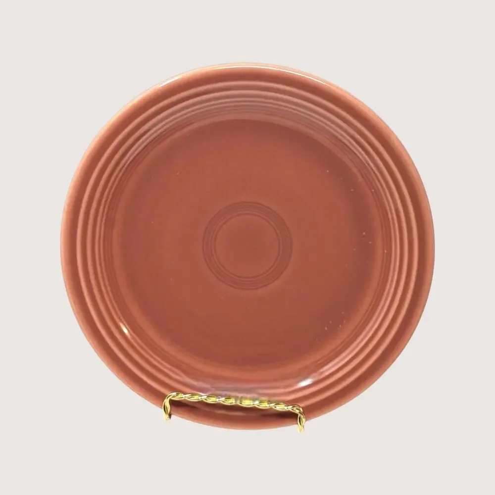 Vintage Fiesta 7.25 Inch Salad Plates Colorful Set